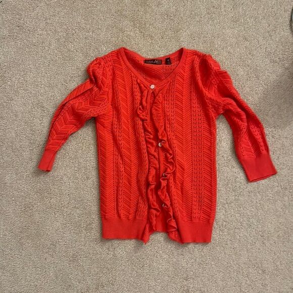 525 Girl Cardigan Medium  - Picture 1 of 5